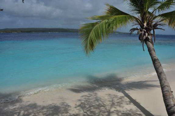 Paisagem de cartão postal em Cayo Sombrero, no Parque Nacional Morrocoy, na Venezuela